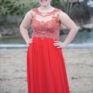 JVN by Jovani prom dress worn ONCE